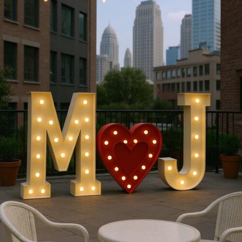 render Letras decorativas